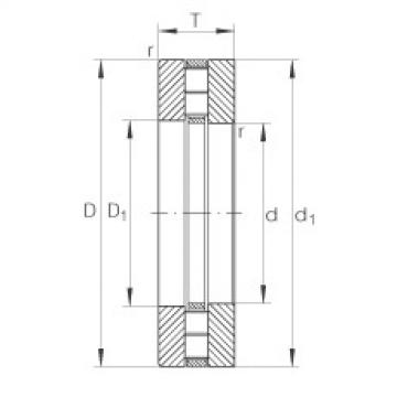 FAG Axial cylindrical roller bearings - 89316-TV