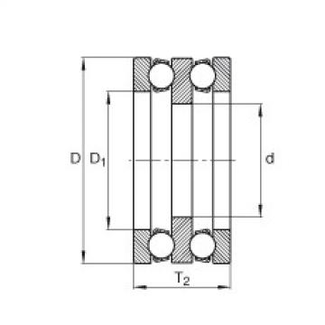 FAG Axial deep groove ball bearings - 1912