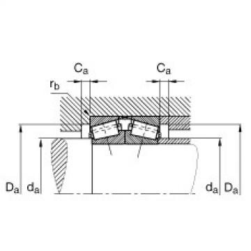 FAG Tapered roller bearings - 30217-A-DF-A200-250