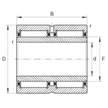 FAG Needle roller bearings - NA6907-ZW-XL