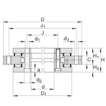 FAG Axial/radial bearings - YRT200