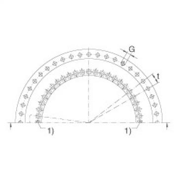 FAG Axial/radial bearings - YRT200