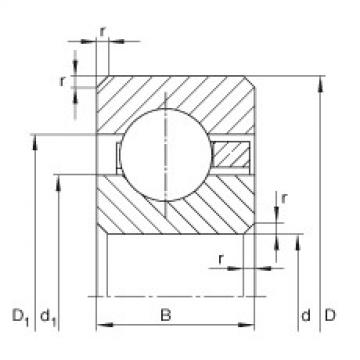 FAG Thin section bearings - CSCG075