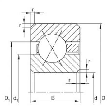 FAG Thin section bearings - CSXA075