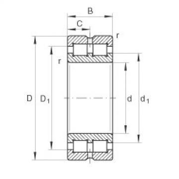 FAG Cylindrical roller bearings - SL014840