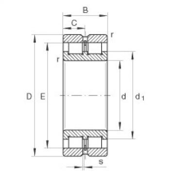 FAG Cylindrical roller bearings - SL024838