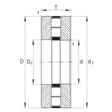 FAG Axial cylindrical roller bearings - 89436-M