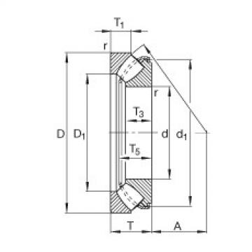 FAG Axial spherical roller bearings - 29320-E1-XL