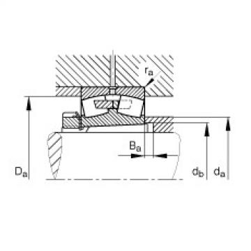 FAG Spherical roller bearings - 22252-BEA-XL-K-MB1 + H3152X