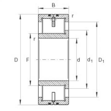 FAG Cylindrical roller bearings - LSL192332-TB