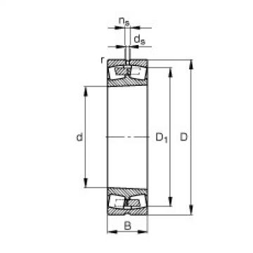 FAG Spherical roller bearings - 230/900-B-K-MB