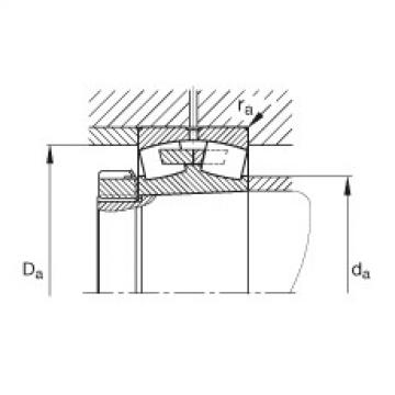 FAG Spherical roller bearings - 23022-E1A-XL-K-M