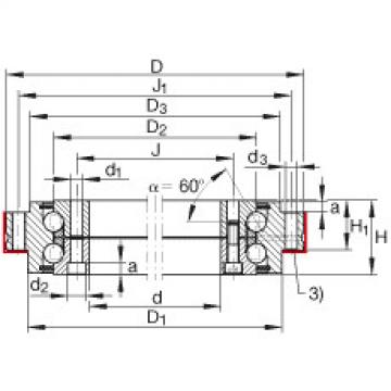 FAG Axial angular contact ball bearings - ZKLDF460