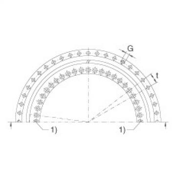 FAG Axial angular contact ball bearings - ZKLDF200