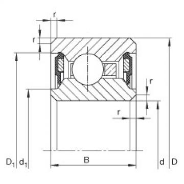 FAG Thin section bearings - CSCU080-2RS