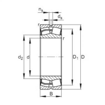 FAG Spherical roller bearings - 22238-BE-XL