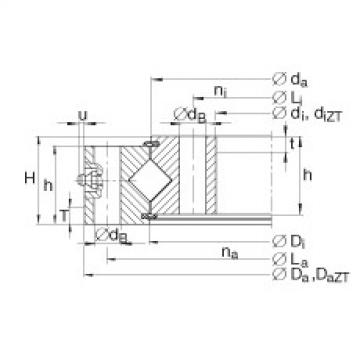 FAG Crossed roller bearings - XU160260