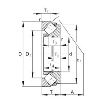 FAG Axial spherical roller bearings - 29238-E1-MB