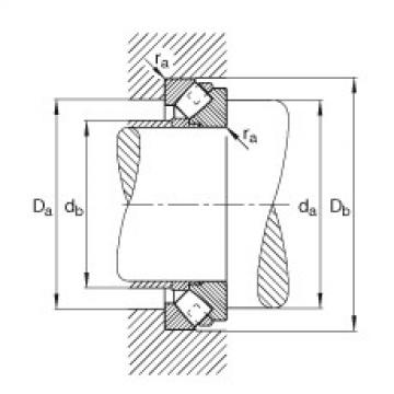 FAG Axial spherical roller bearings - 29238-E1-MB