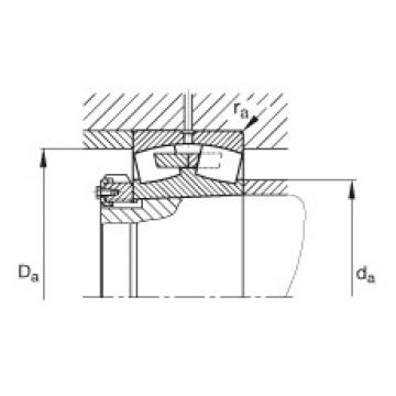 FAG Spherical roller bearings - 23160-BEA-XL-K-MB1