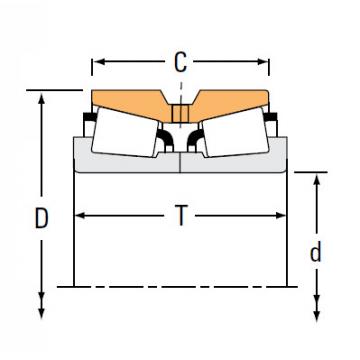 Bearing NA44156 44363D