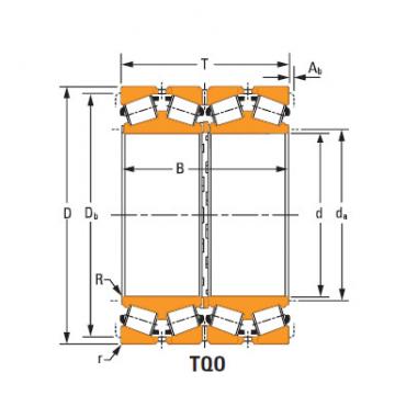 46791dw 46720 Four-row tapered roller Bearings