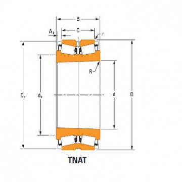 BR 48685Td 48620 Double-row tapered roller Bearings