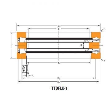 H-21120-c Bearing Thrust race single