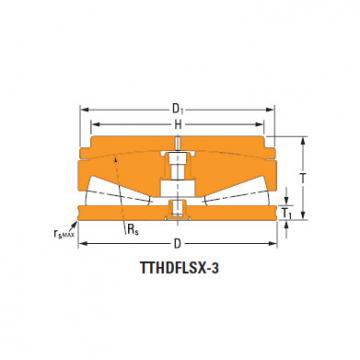 206TTsv942 Thrust tapered roller Bearings