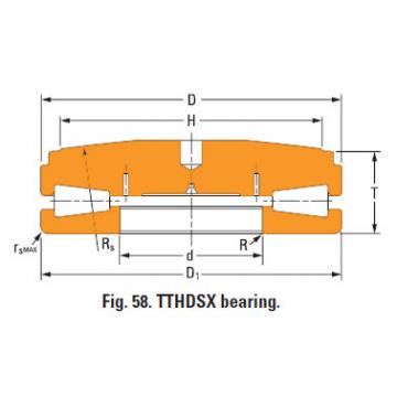 105TTsv918 Thrust tapered roller Bearings