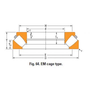 29492em Thrust spherical roller bearing