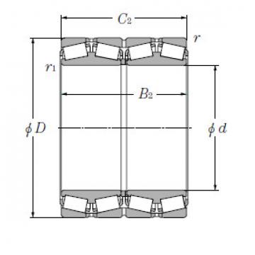 Bearing LM763449D/LM763410/LM763410D