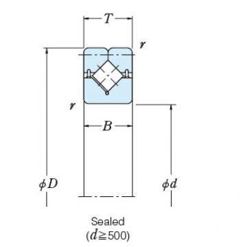 Angular contact ball bearings NRXT30025E