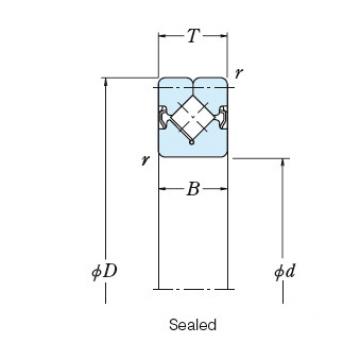 Angular contact ball bearings NRXT20025E