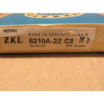 1 Sinapore  ZKL 6210A-2Z-C3 6210A2ZC3 6210A-2Z/C3 BEARING