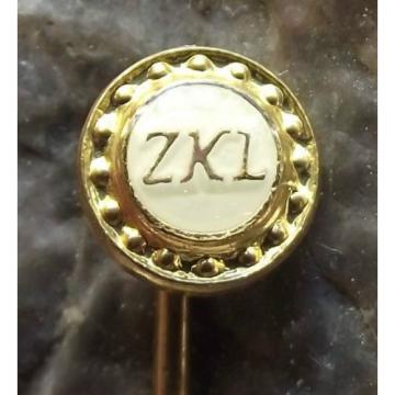 ZKL Sinapore Ball Bearing Company of Czechoslovakia Race &amp; Cage Advertising Pin Badge