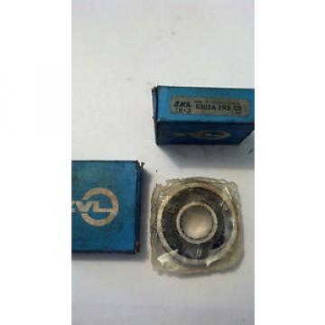 ZKL Single Row Radial Ball Bearing 6303A-2RSC3