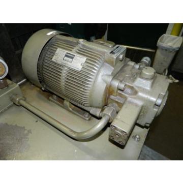 Nachi 2 HP Hydraulic Unit Nachi Vane Pump VDR-1B-1A2-U21  2 Used Warranty