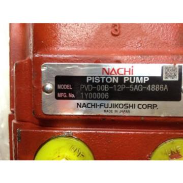 NACHI PVD-00B-12P-5AG-4886A HYDRAULIC PUMP JCB 8016 £750 + VAT