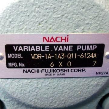 NACHI VARIABLE VANE PUMP VDR-1A-1A3-Q11-6124A