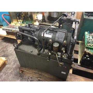 Nachi 2 HP 1.5kW Complete Hyd. Unit w/ Tank PVS-1B-16N1-2535A Used WARRANTY