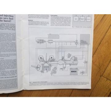 Bosch L-Jetronic Technical Instruction 1982 Ed. BMW Mercedes VW Fuel Injection