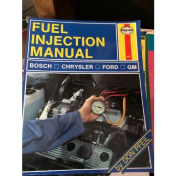 Haynes 482 Fuel Injection Manual Bosch Chrysler GM Ford Auto Repair Book