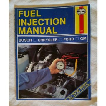 Haynes Fuel Injection Manual Repair Tune Up Service Shop Bosch Chrysler Ford GM