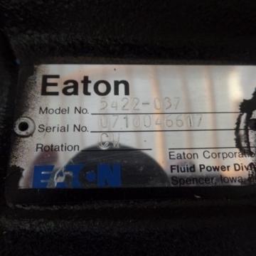 EATON 5422-037 PUMP-FRONT AGCO WR425656 8500 EAGLE SPRAYER AGCO AG-CHEM