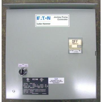 Eaton Cutler Hammer Jockey Pump Controller FDJP 7.5 B 60Hz 115v 7.5hp 1ph 60Hz