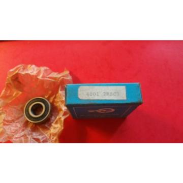 6001 2RSC3 Ball Bearing ZKL Free shipping