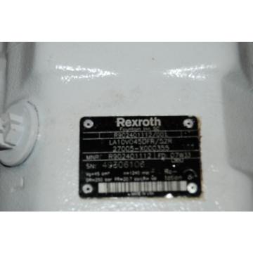 REXROTH AXIAL PISTON PUMP LA10V045DFR/52R 3600 PSI REXROTH R902401112/001