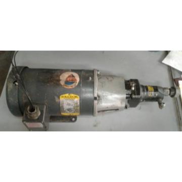 Baldor industrial motor CM3556T and Parker axial piston pump PAF-6RAA