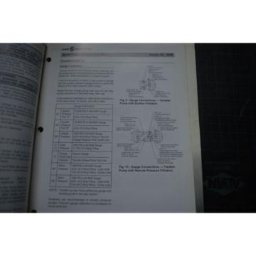 SAUER SUNDSTRAND Series 40 AXIAL PISTON PUMP MOTOR Service Manual repair owner